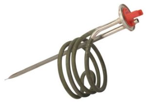 Geyser Element 2Kw Spiral H/W With Pocket Red. MYZ Appliances CC