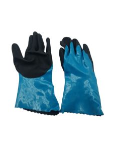 Picture of Gloves Pvc Blue And Black