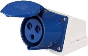 Picture of Socket Industrial 16a 3 Pin Ip44 Surface Mount