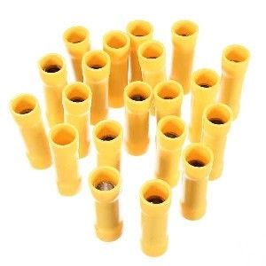 Picture of Ferrules Insulated 4mm Yellow pk20