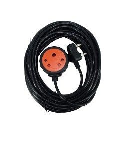 Picture of Extension Cord Black Round Coupler 3m