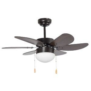 Picture of Ceiling Fan With Opal Glass Black FCF084