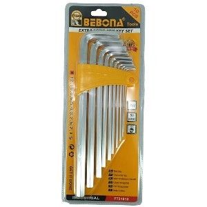 Picture of Allen Key Set Hex Long Series 10pcs
