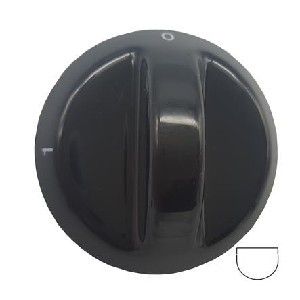 Picture of Knob DY SO Warmer Drawer 6mm Blk DSS427, DSS430