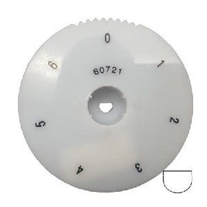 Picture of ***NLA*** Knob SO DY Skirt Plate 0-6 6mm Wht