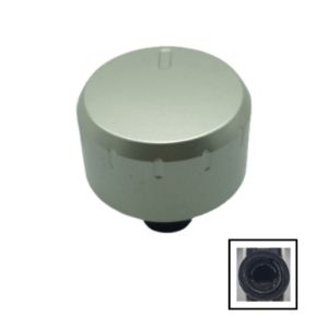 Picture of Knob DY SO Long Shaft 6mm Silver DGS158, DGS161