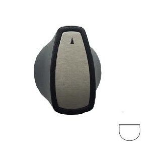 Picture of Knob Stove Kelvinator Control Long Shaft 6mm Blk/S