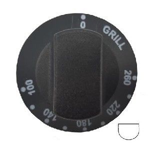 Picture of Knob Universal Stove Control 0-260 5mm