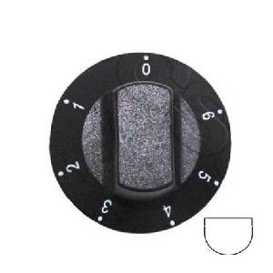 Picture of Knob Universal Stove Plate 0-6 5mm Blk