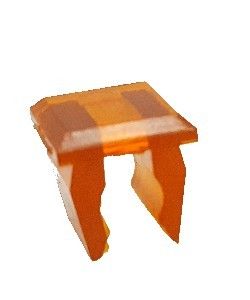 Picture of Lens Amber Clip-On Square