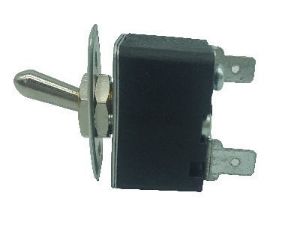 Picture of Switch Toggle Single Pole P/On Porcelain Nut Mount