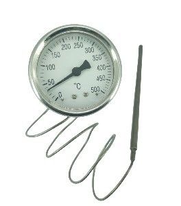Picture of Thermometer For Pizza Oven 0-500'C Universal