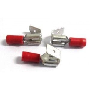 Picture of Lugs Insulated 1.5mm Red Piggy Back pk20