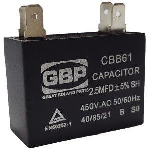 Picture of Capacitor 450V Square 2.5Uf