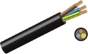 Picture of Cabtyre 1.0mm Black 3 Core Roll