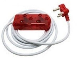 Picture of 3m Extension Cable 10A Side by Side Coupler-Red