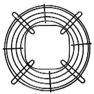 Picture of Fan Grid Steel Black 172mm