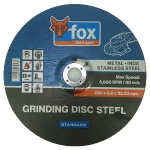 Picture of Grinding Disc Steel Fox 230x6.0mm