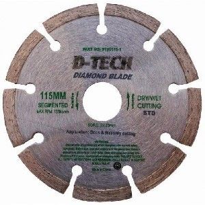 Picture of Diamond Blade Segmented Std 115 X 1.8 x 7 x 22.2mm