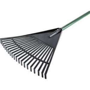Picture of Leaf Rake Black Plastic C/W Ha