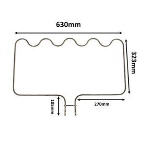 Picture of Element Bake Bottom Aeg 900mm 1700w/230v
