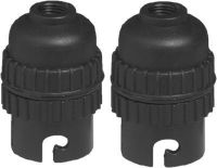Picture of Lampholder Nylon Grip 10mm Black Pack Of 2