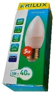 Picture of Led 5w Candle E27 Daylight