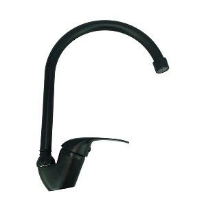 Picture of Sink Mixer D/Type S/Lever O/Spout 35mm Matt Black