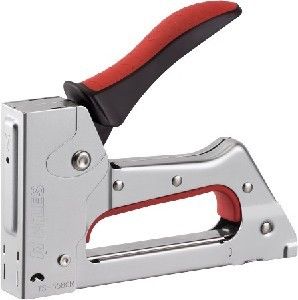 Picture of Staple Gun Metal Body Rubber Grip 22g 6-10mm Jt21