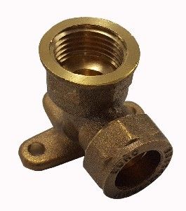 Picture of Conex Wallplate Elbow 15mm