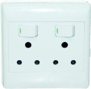Picture of Cbi Socket Double White 4 x 4