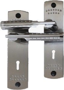 Picture of Lockset Cylinder Satin Dots