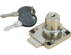 Picture of 19x22mm Drawer Lock Nickel