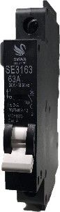 Picture of Circuit Breaker Swan MCB 63A 3KA 1P Samite