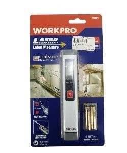 Picture of Laser Distance Pen Measure 10m Workpro