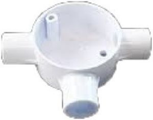 Picture of Pvc Round Boxes 3way 20mm