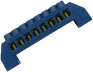 Picture of Neutral Bar 10 Way 8 x12 Blue