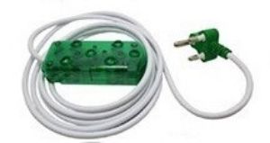 Picture of 5m Extension Cable 10A Side by Side Coupler-Green