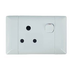 Picture of Socket NEU Single 4 x 2 Horizontal White