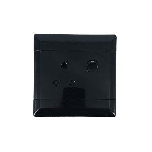 Picture of Socket NEU Single 4 x 4 Black