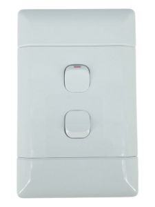 Picture of Switch NEU 2 Lever 1 Way 4 x 2 White