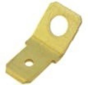 Picture of Terminal Male Brass Non-Ins 6.3 x 0.8mm 45 Deg