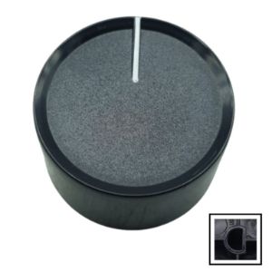 Picture of Knob Defy Stove/Hob 6mm Blk DCB005, DCB838
