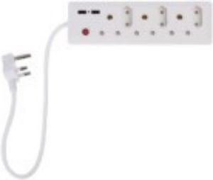 Picture of Multi Plug 6 Way 2xUSB + 3x3Pin + 3x2Pin